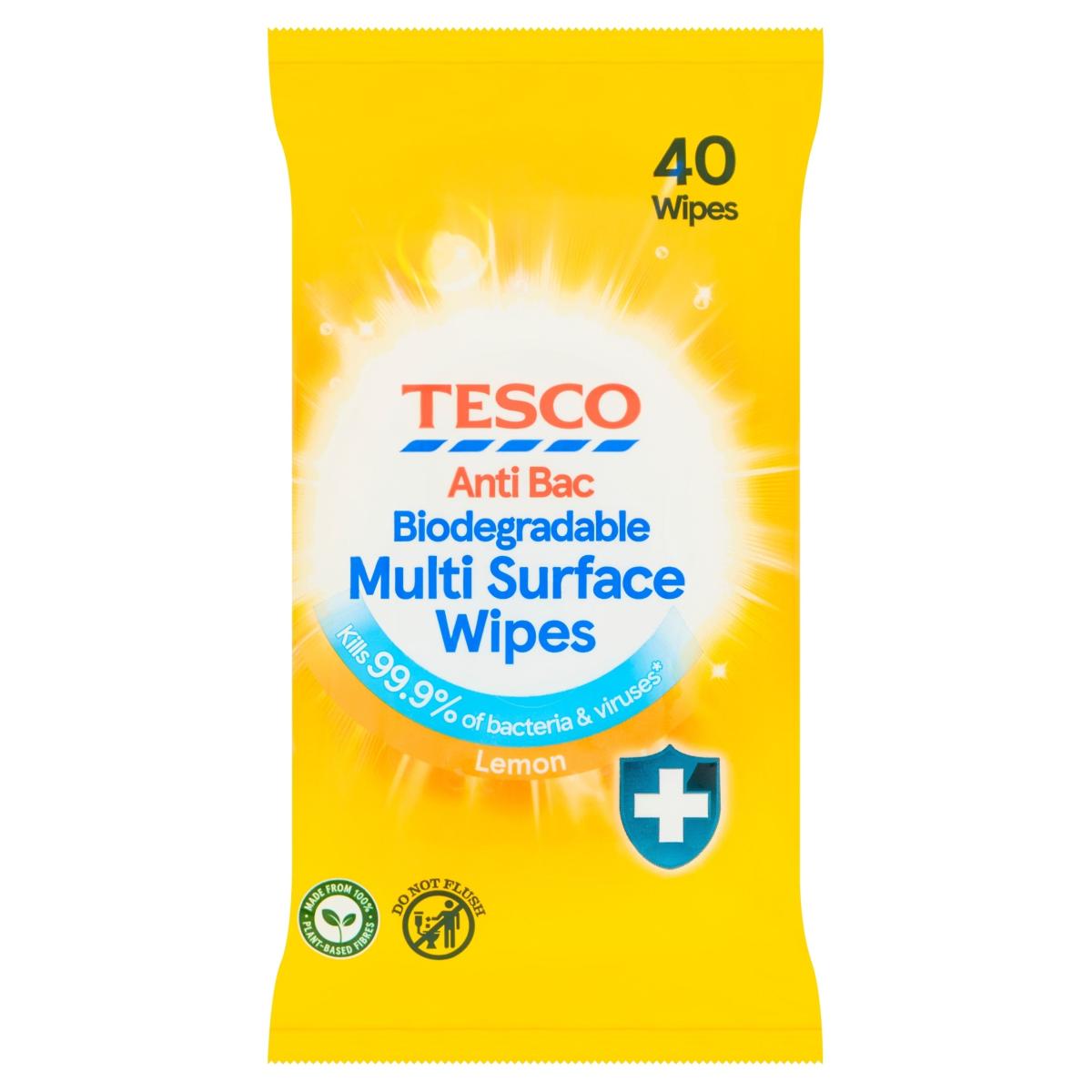 Citrus Anti-Bacterial Wipes x40