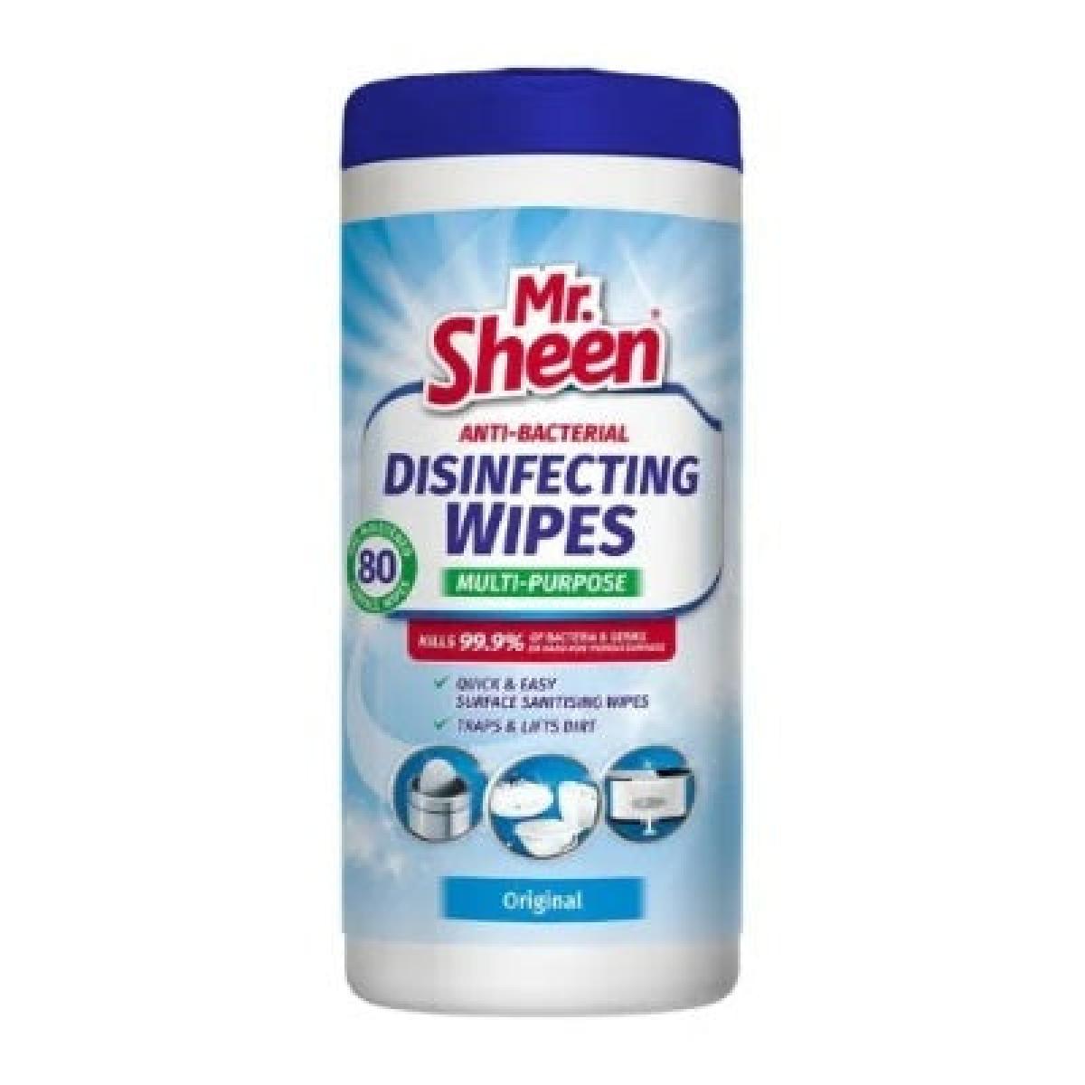 Anti-Bacterial Multi-Purpose Disinfecting Wipes Original x80
