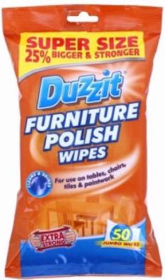 Furniture Polish Wipes x50