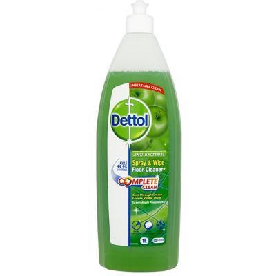 Anti-Bacterial Spray & Wipe Floor Cleaner Green Apple