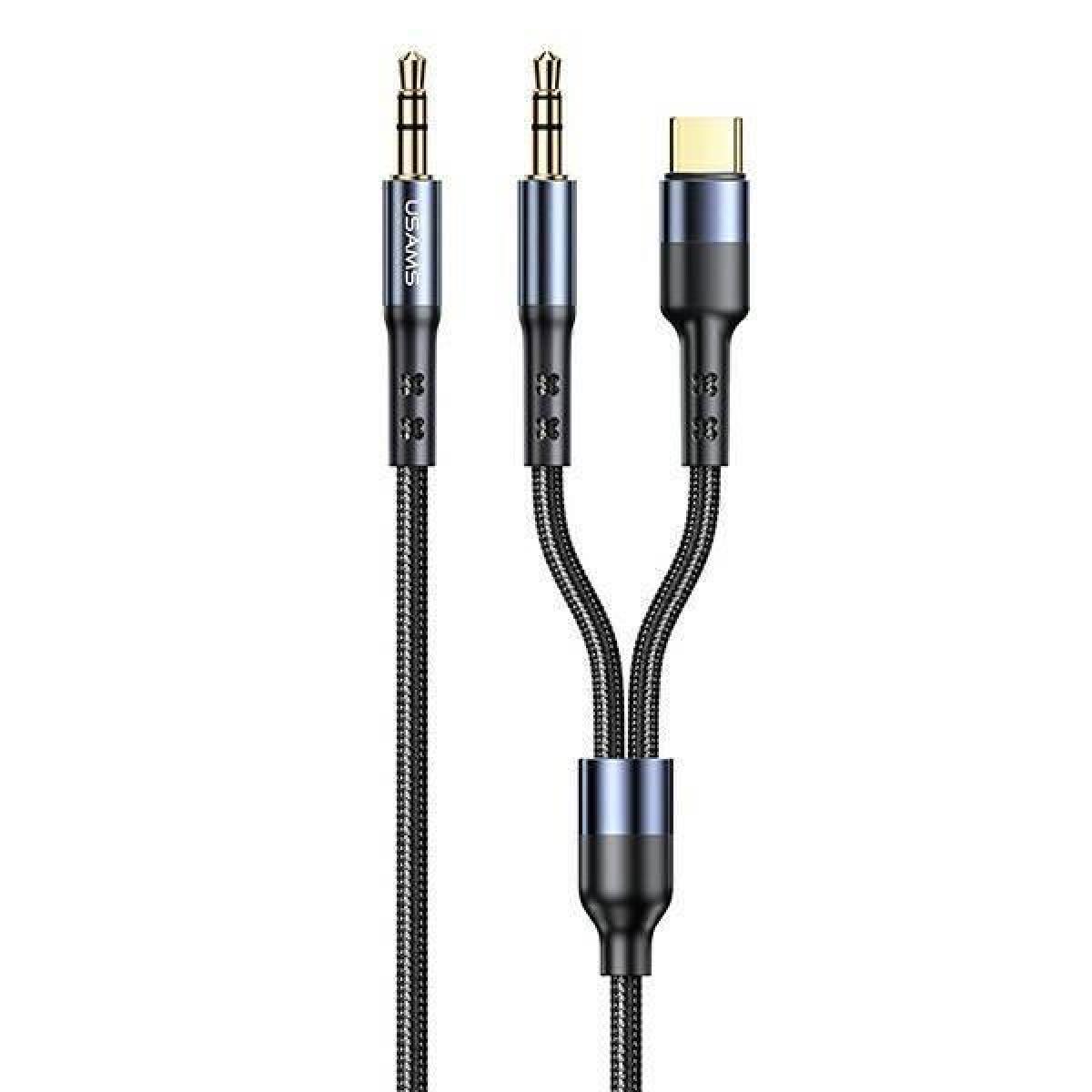 2 in 1 Type C To 3.5 mm Audio Cable 1.2 m Sj555Yp01