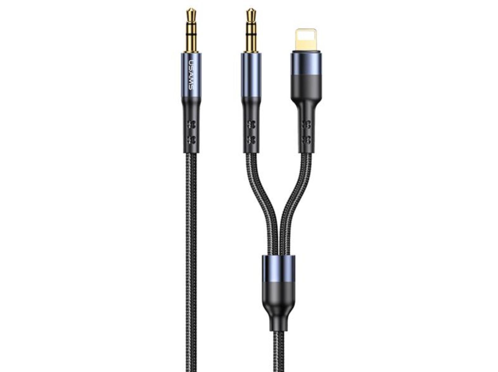 2 in 1 Lightning To 3.5 mm Audio Cable 1.2 m Sj554Yp01