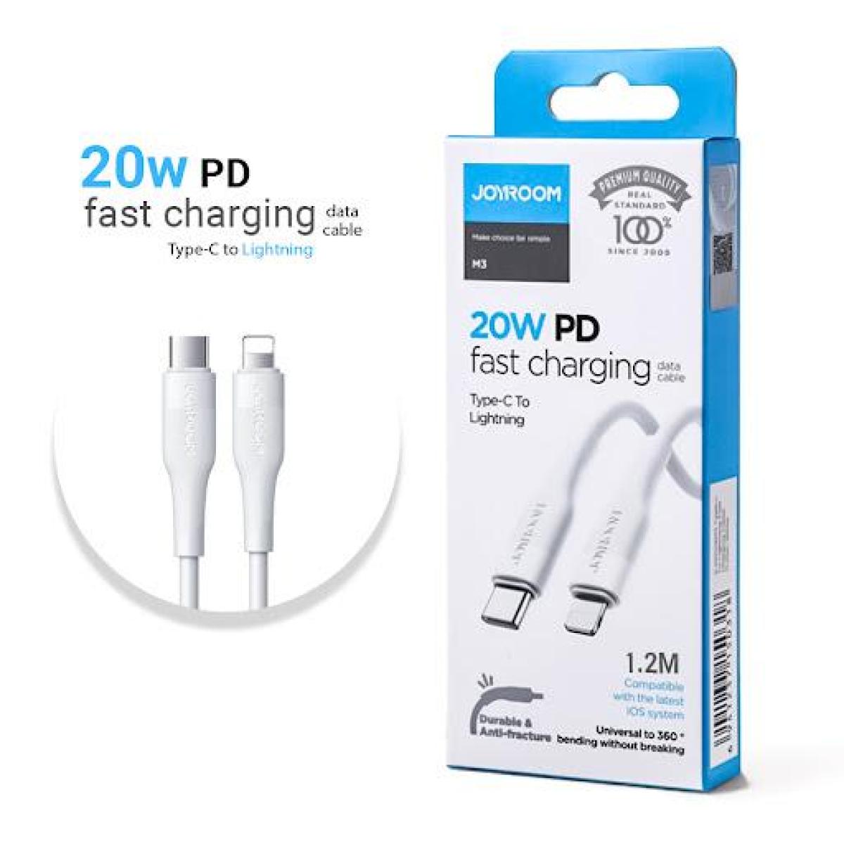 Fast 20W Type-C To Lightning Cable S-1224M3