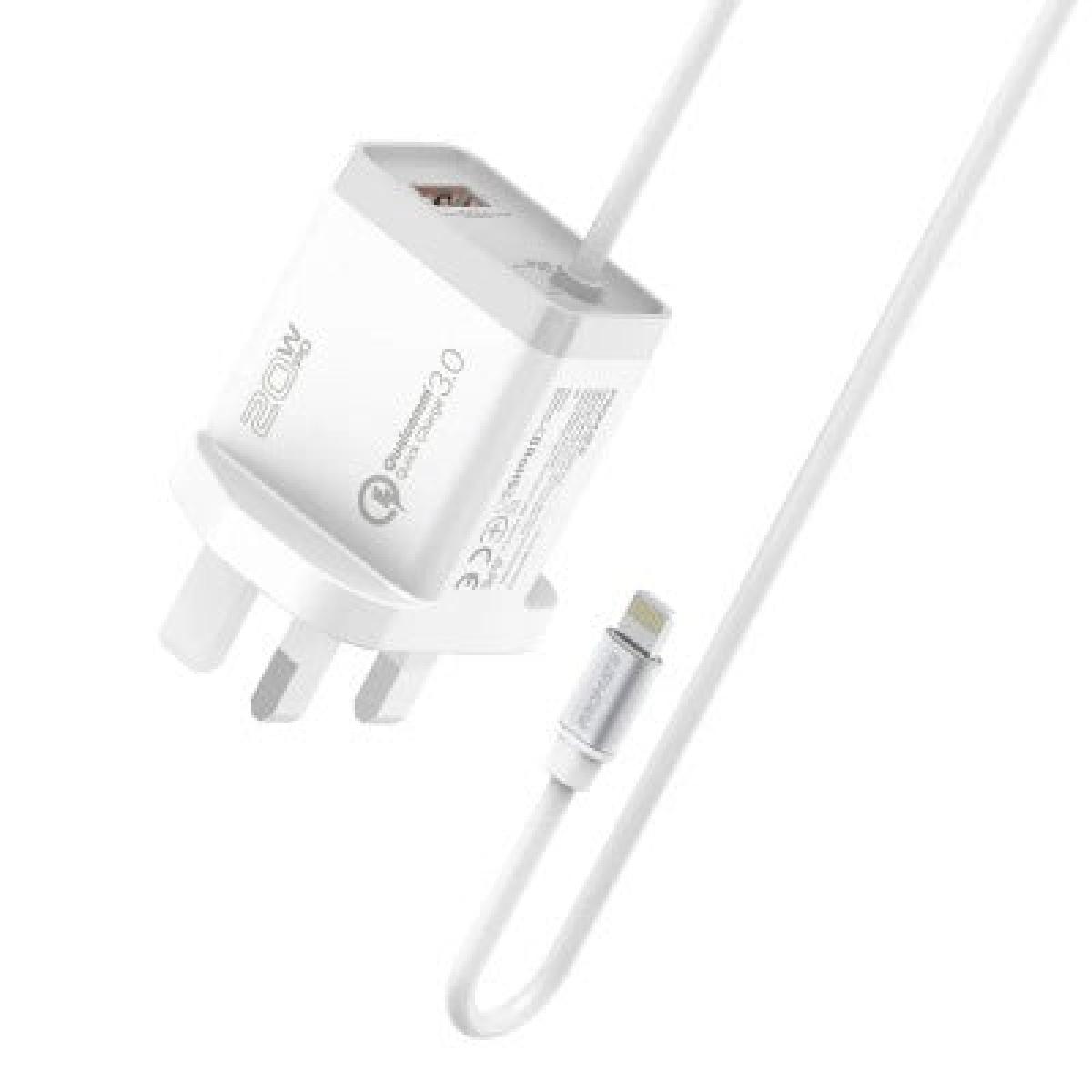 Charger iCharge-PDQC3 UK - White
