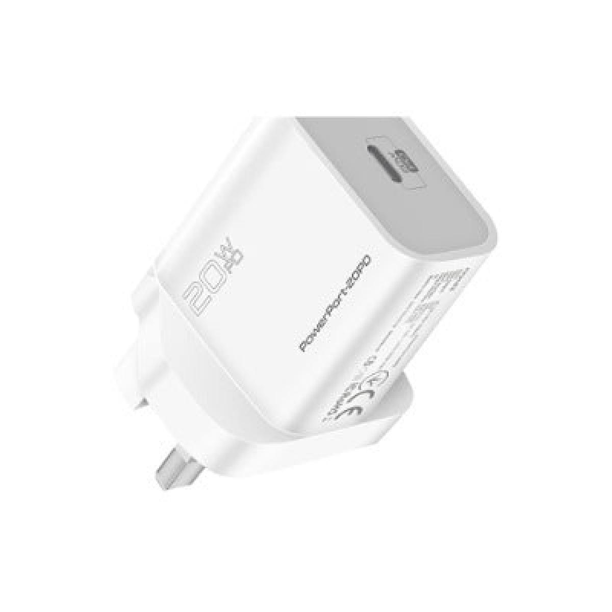 Charger PowerPort-20PD UK - White