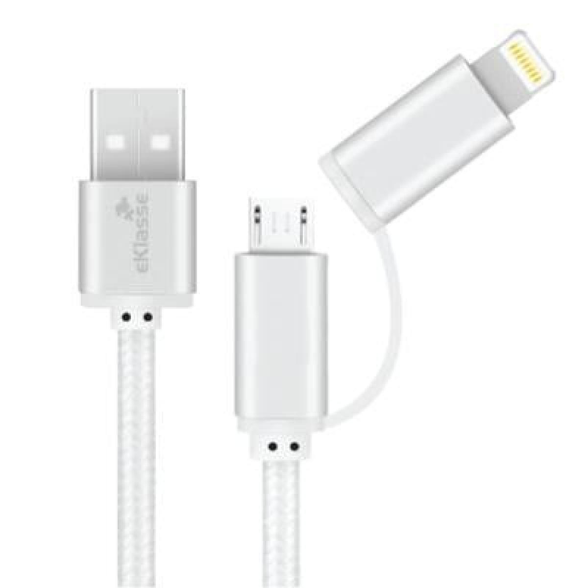 Ek2 in 103Je 2 in 1 Cable 1 M Slv