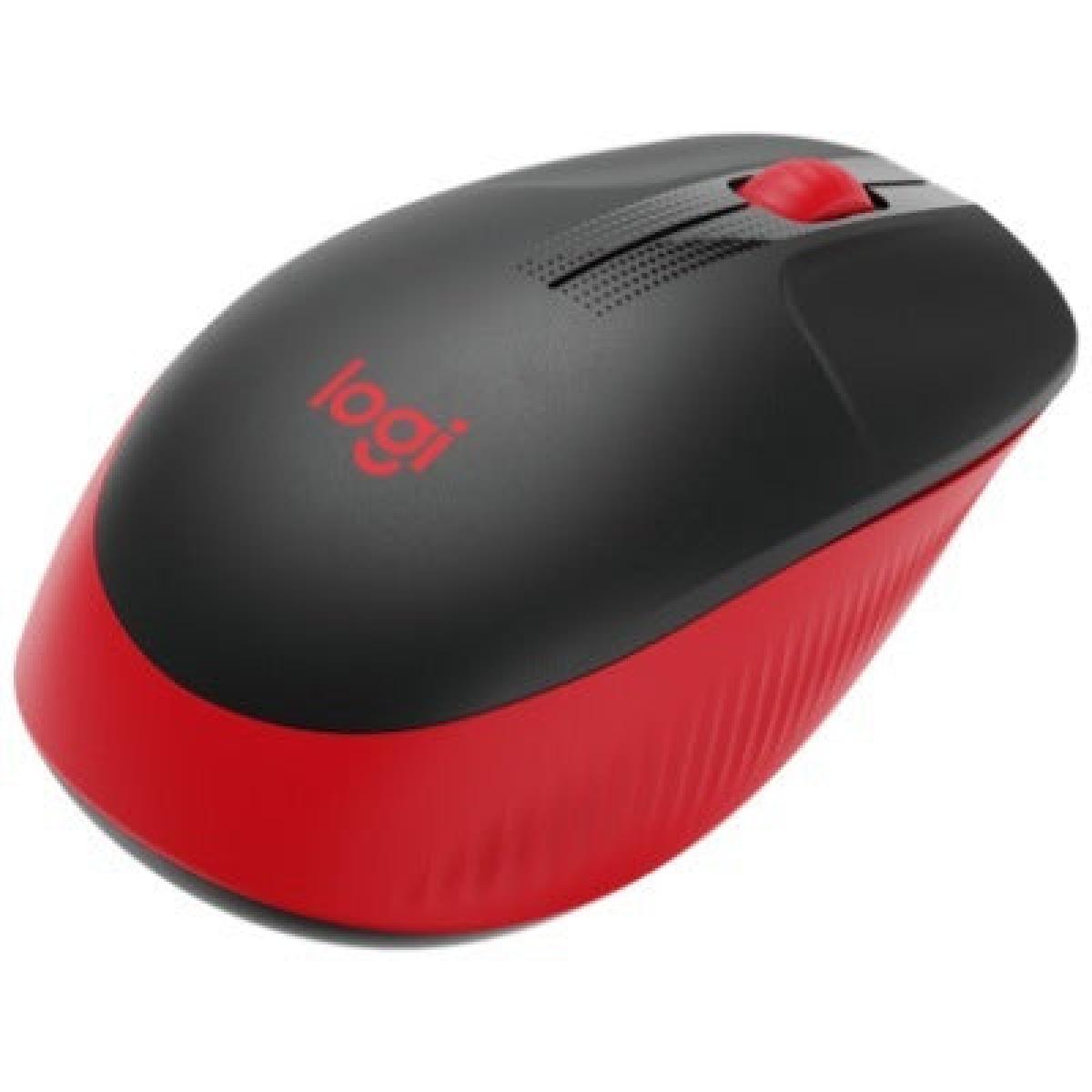 M190 Wireless Mouse Red 910-005908