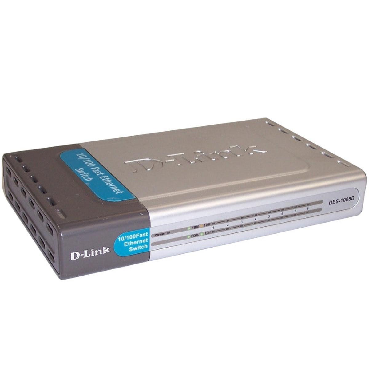 8 Port Switch DES-1008D