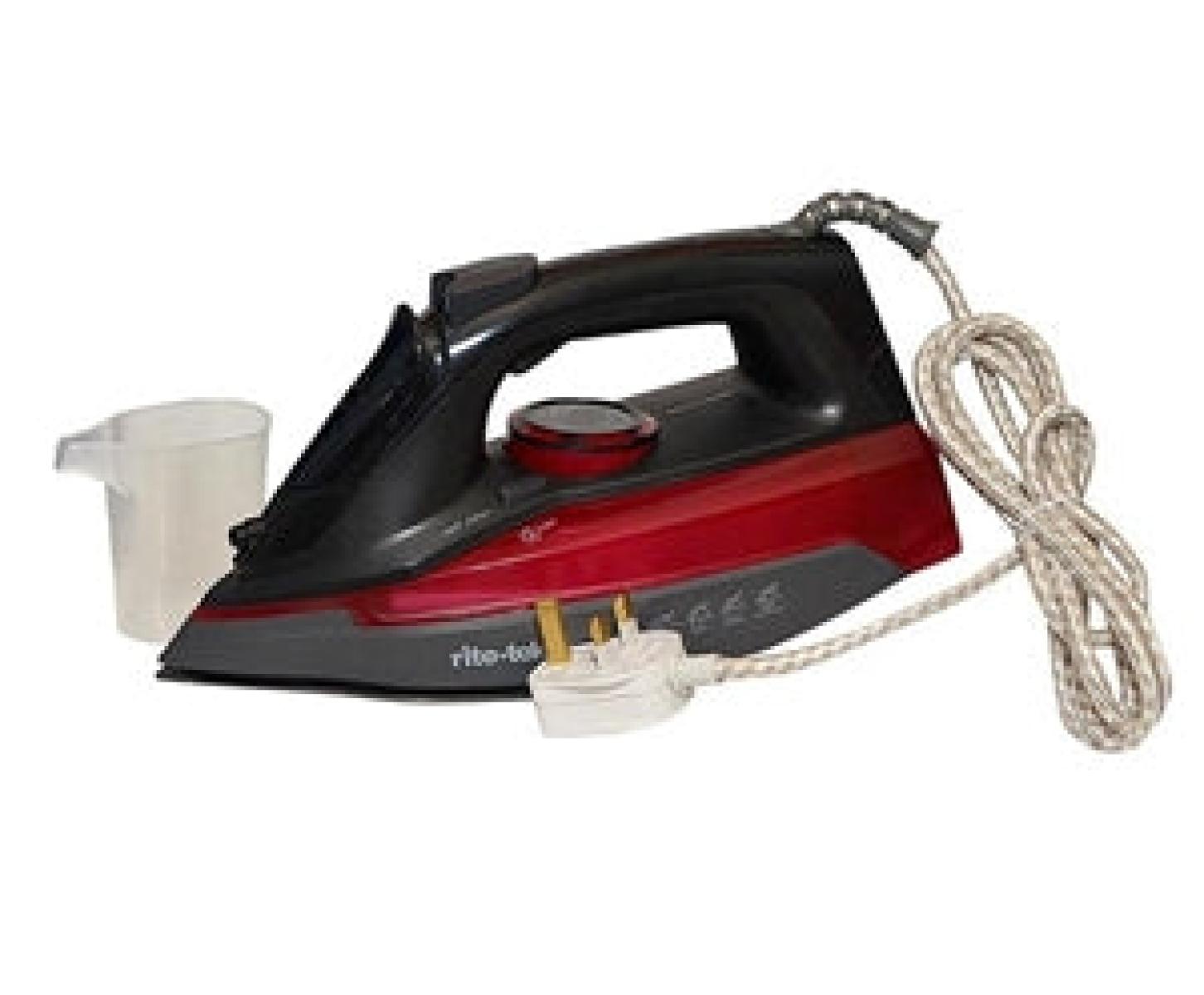Steam Iron Black & Red ST520