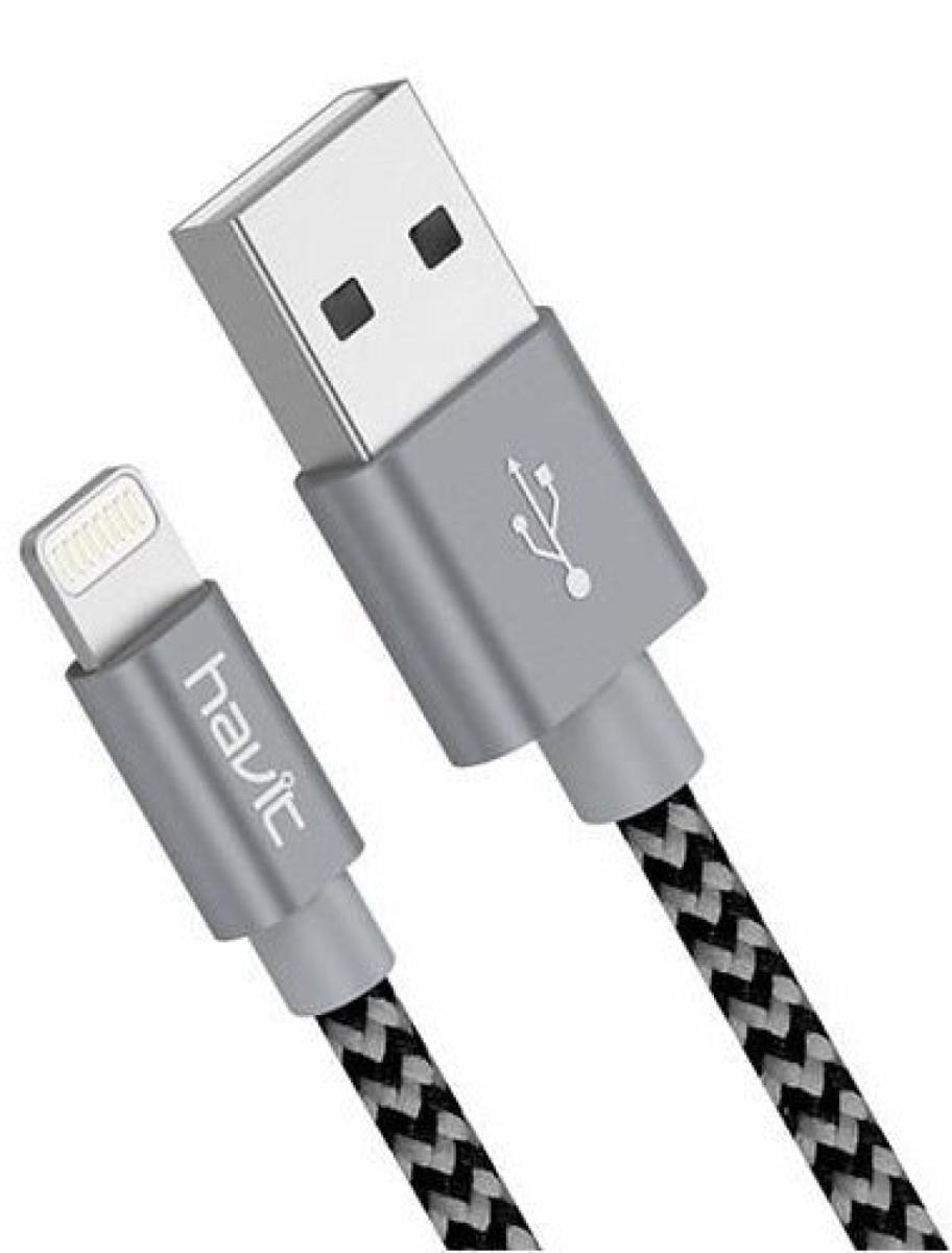 Lightening Cable Gray HV-CB728X