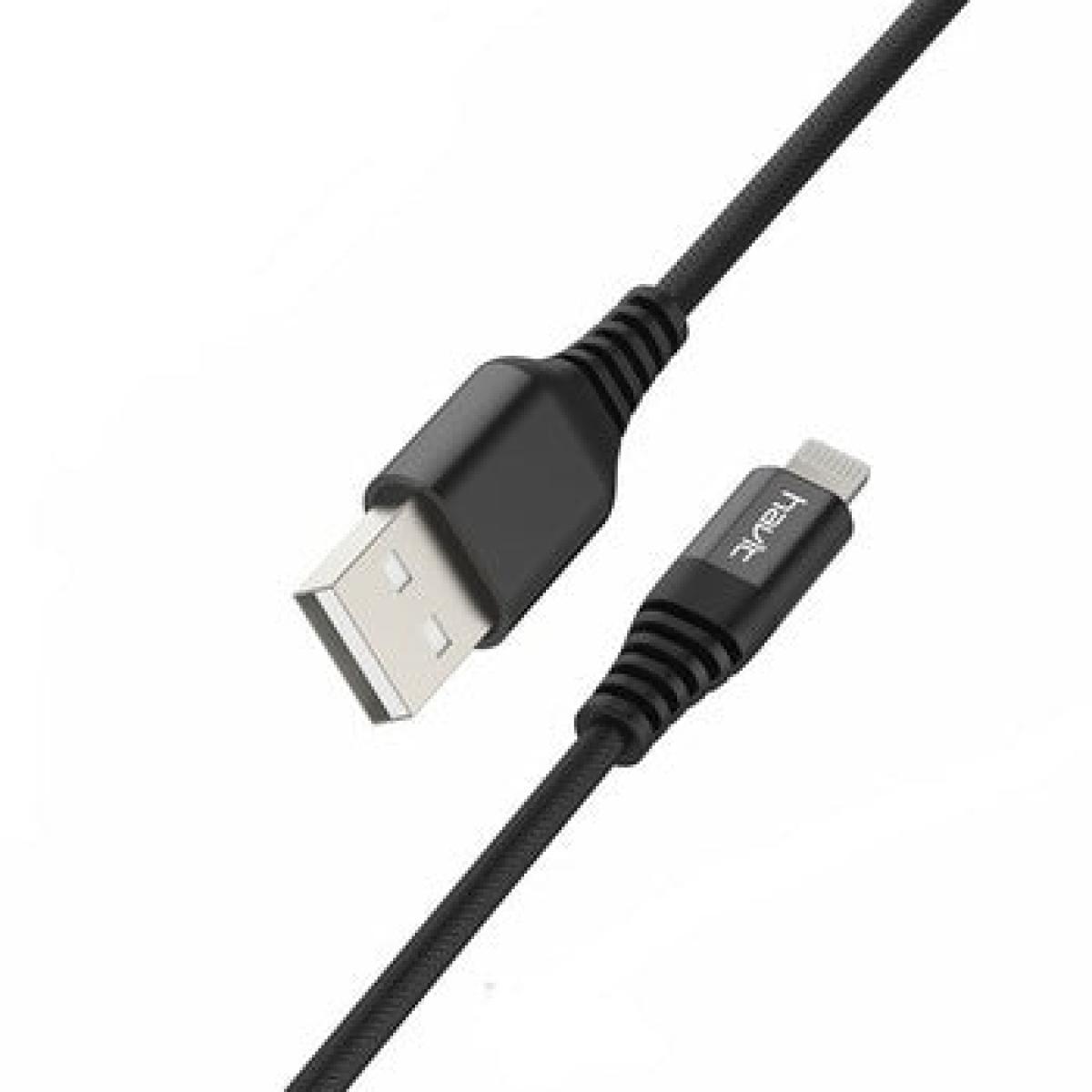 Anti-Broken Lightening Cable Black H60 1.2 m