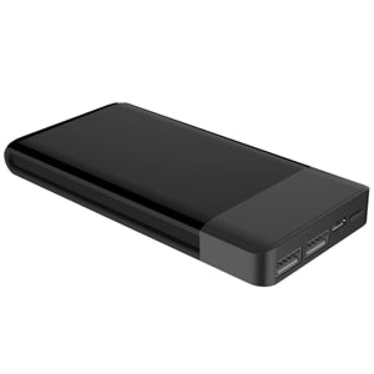 Power Bank With LCD Black 10000 Mah PB8805