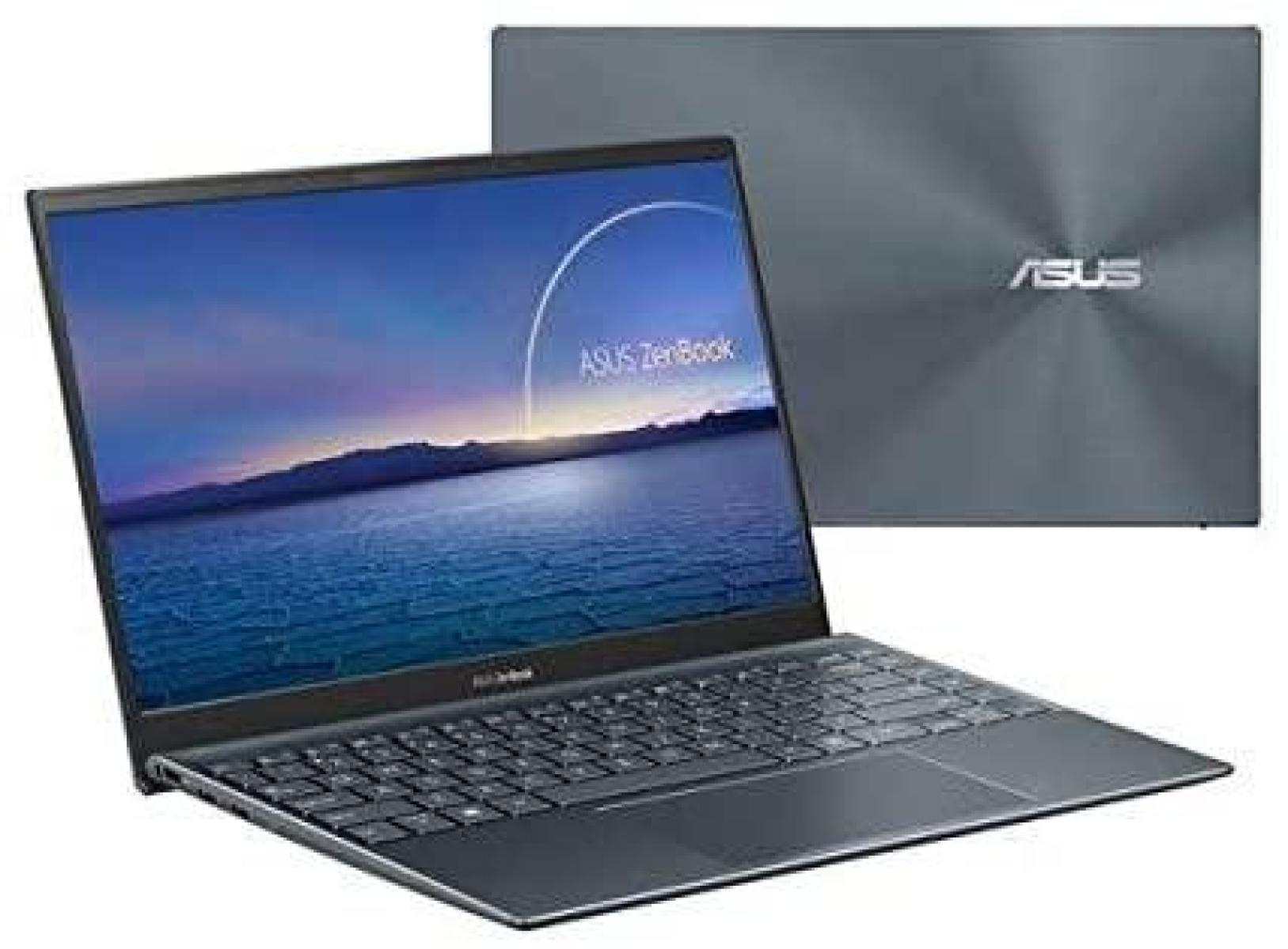 Zenbook 14 UX425EA-Bm058T Laptop (Core i7-1165 g7/8 GB/512 GB/14.0" Fhd/Win10) - Pine Grey 90Nb0Sm1-M05940