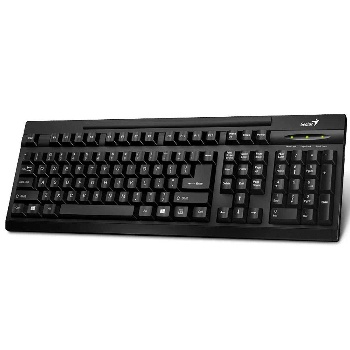 USB Standard Keyboard Black KB-125