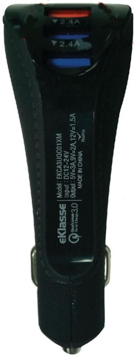 Car Charger Black QC3 EKCA3UQC01XM