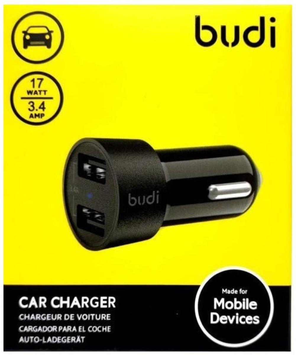 Car Charger 2 USB Port With LED Indicator & Type C Cable 622T