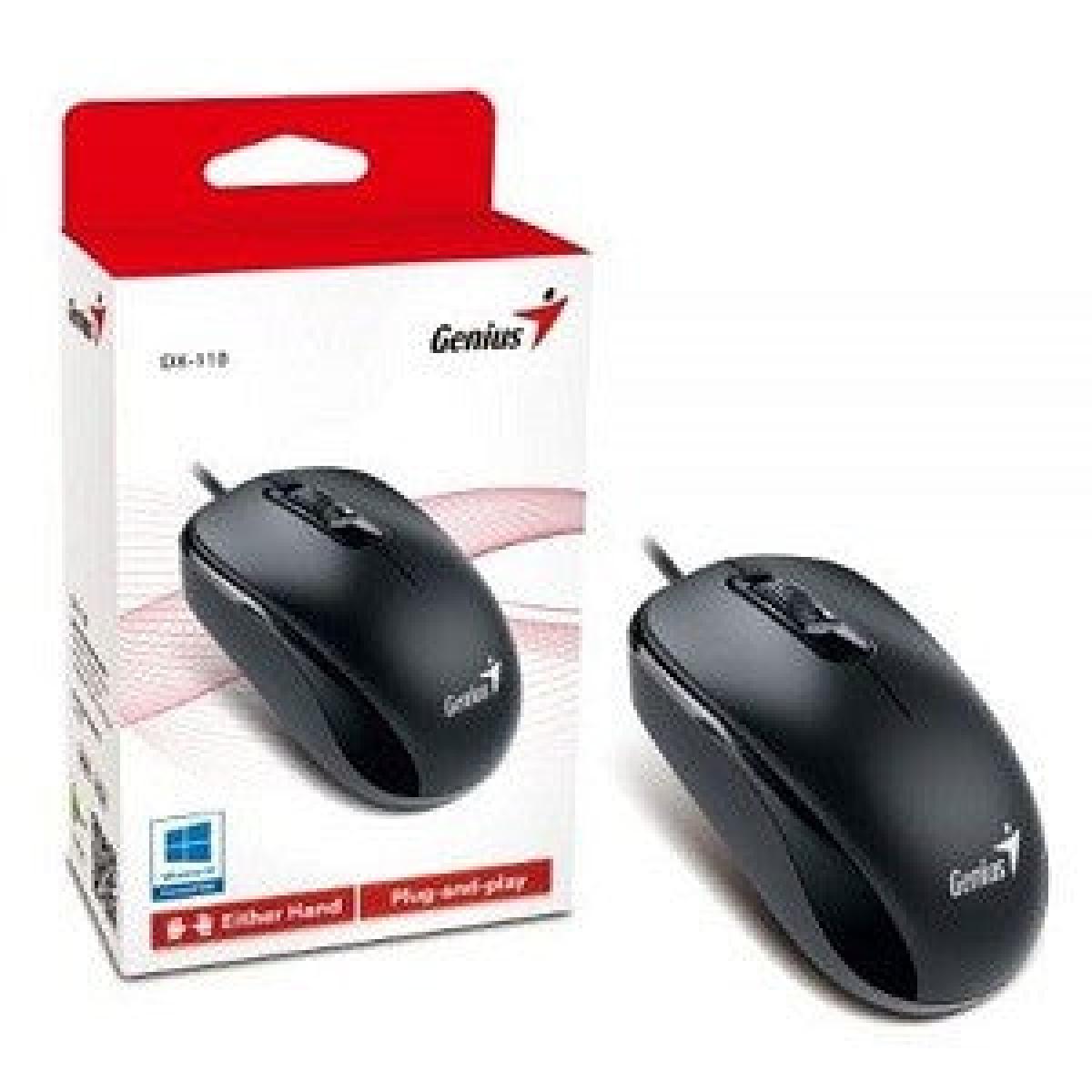 PS2 USB Mouse - Black