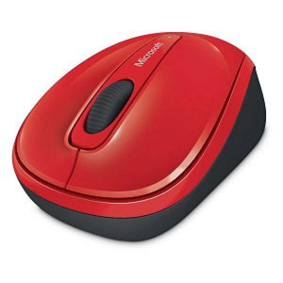 Wireless Mobile Mouse 3500 - Red