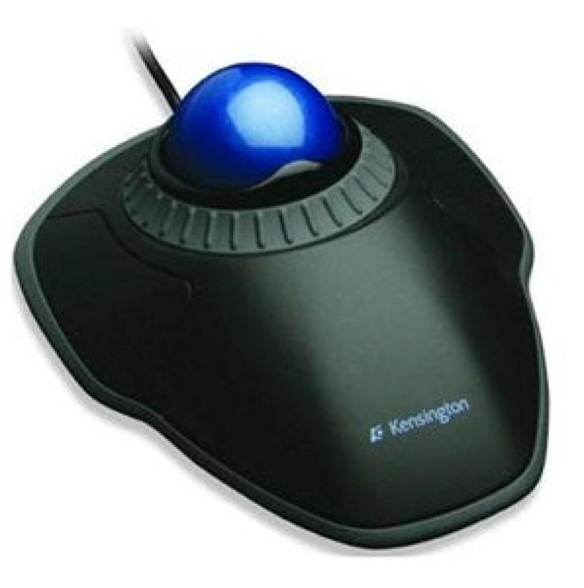 Mouse Trackball With Scroll Ring
