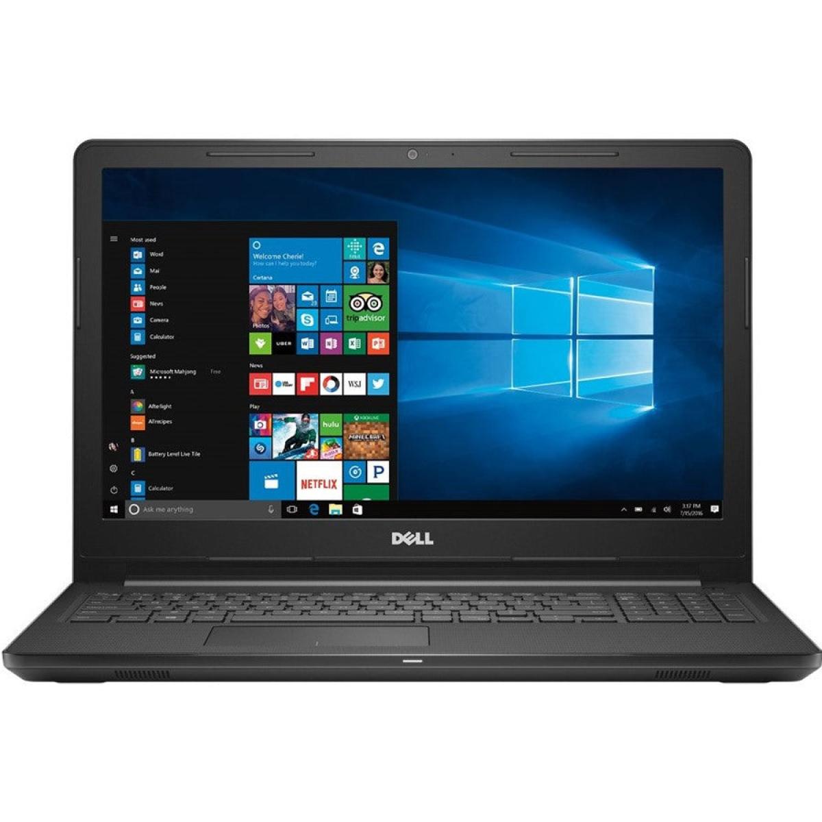 Inspiron 15.6 Inch Intel Core i3 8 G RAM 1 TB HDD W10 Black i3567-3276