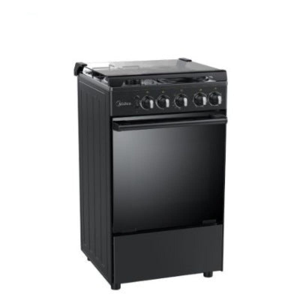 Cooker 20BMG4Q007-S 3 Gas + 1 Electric Black