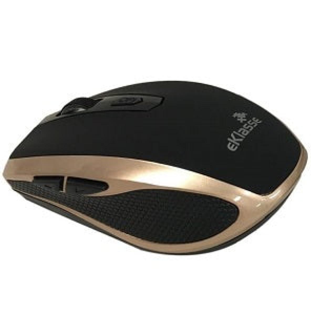 2.4G Wireless Optical Mouse - Black & Gold