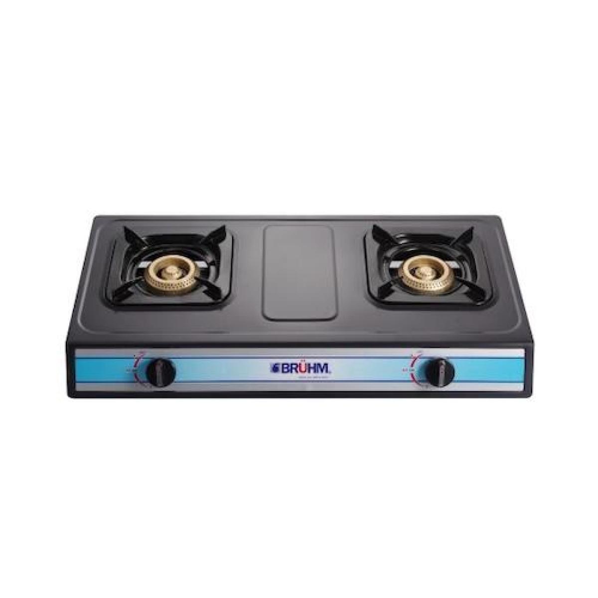 Table Top Cooker BGC-MT2B 100 x 100 mm 2 Burners Black Matt