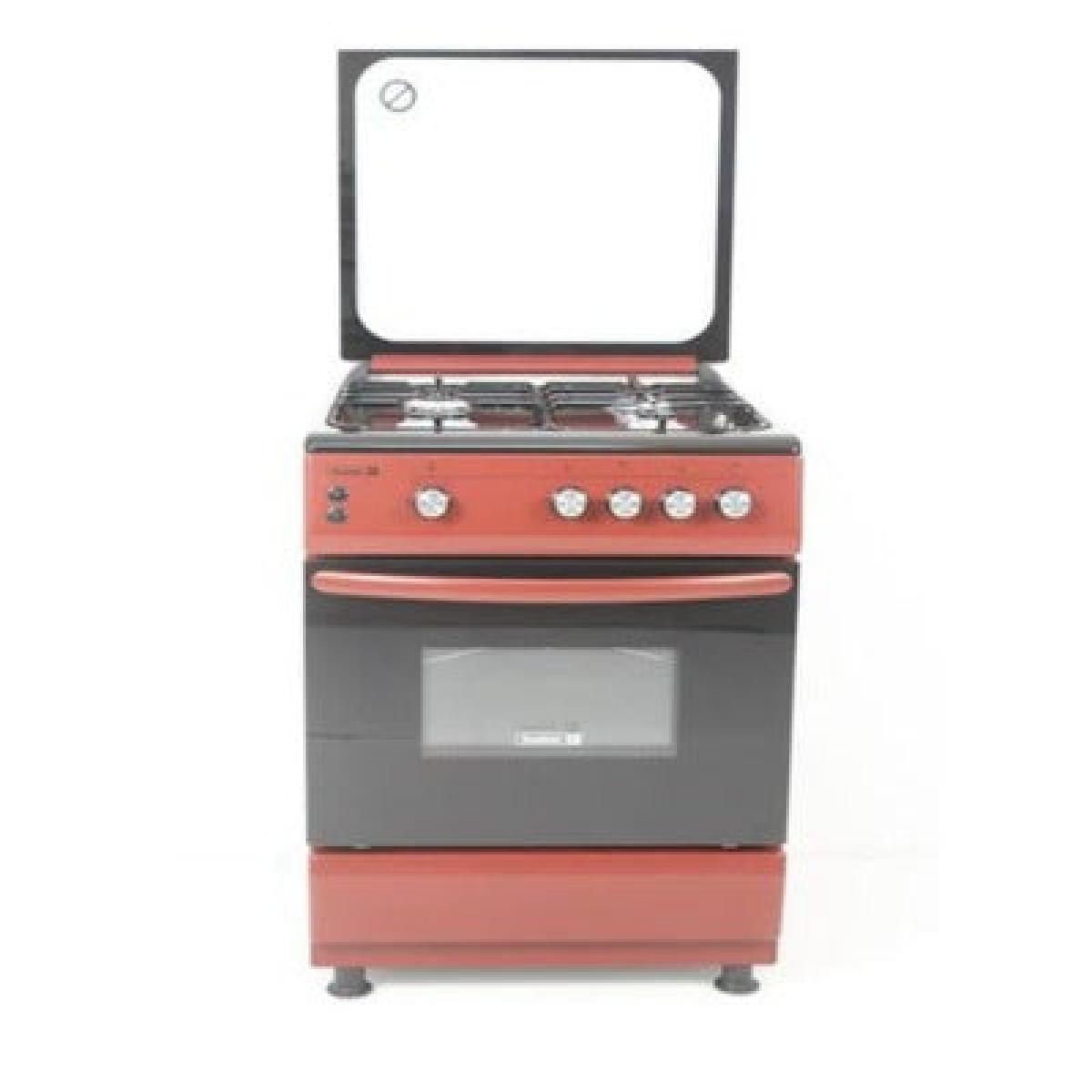 Cooker CK6400R 60X60 cm 4 Gas - Red