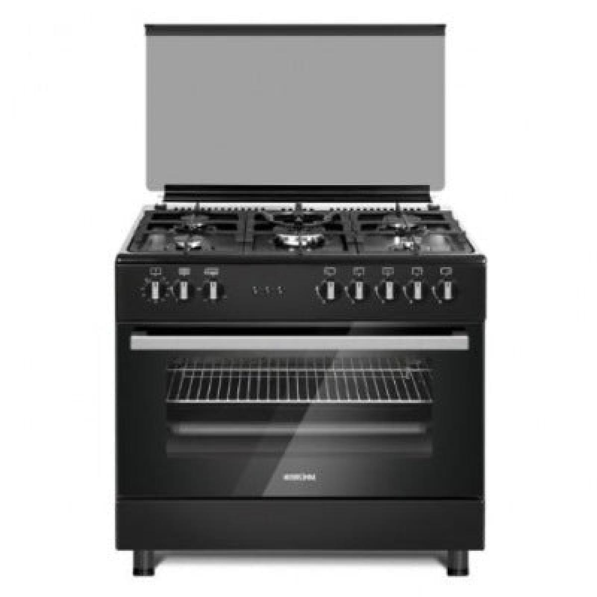 Cooker BGC-9642GS 4 Gas + 2 Electric - Black