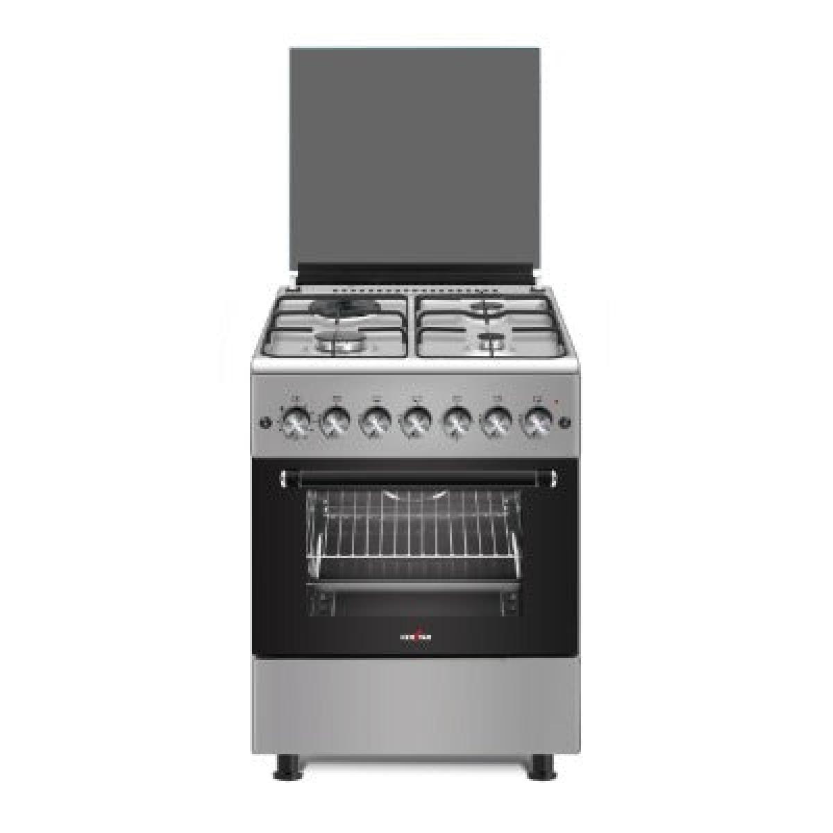 Cooker GC-KS-6060-3 g1Ebi 3 Gas + 1 Electric - Inox
