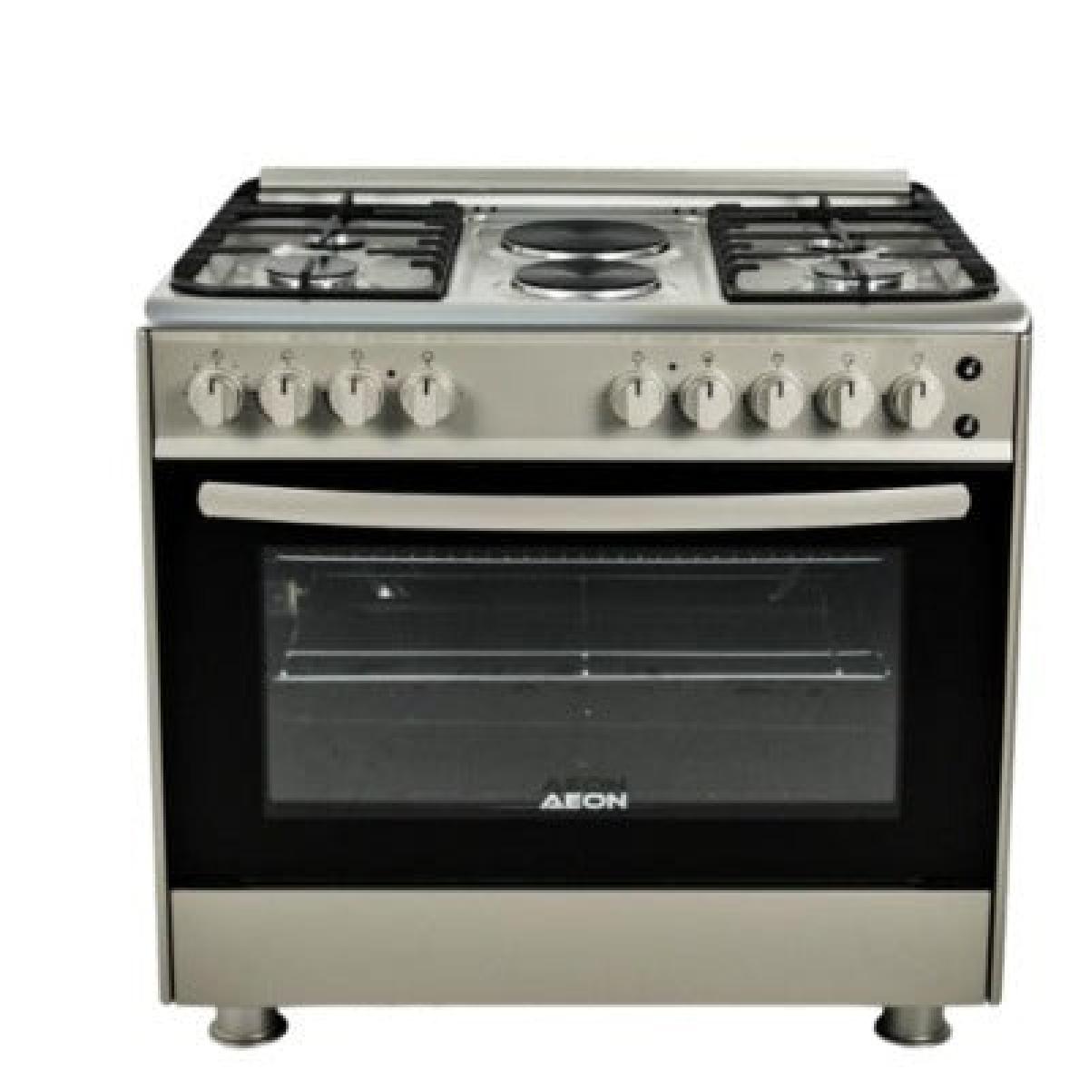 Cooker FF9422 GBZM 4 Gas + 2 Electric 90 x 60 - Silver