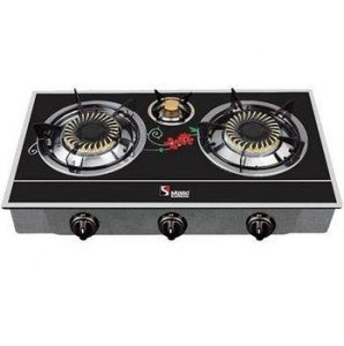 Glass Top Cooker 3 Burner S306BF