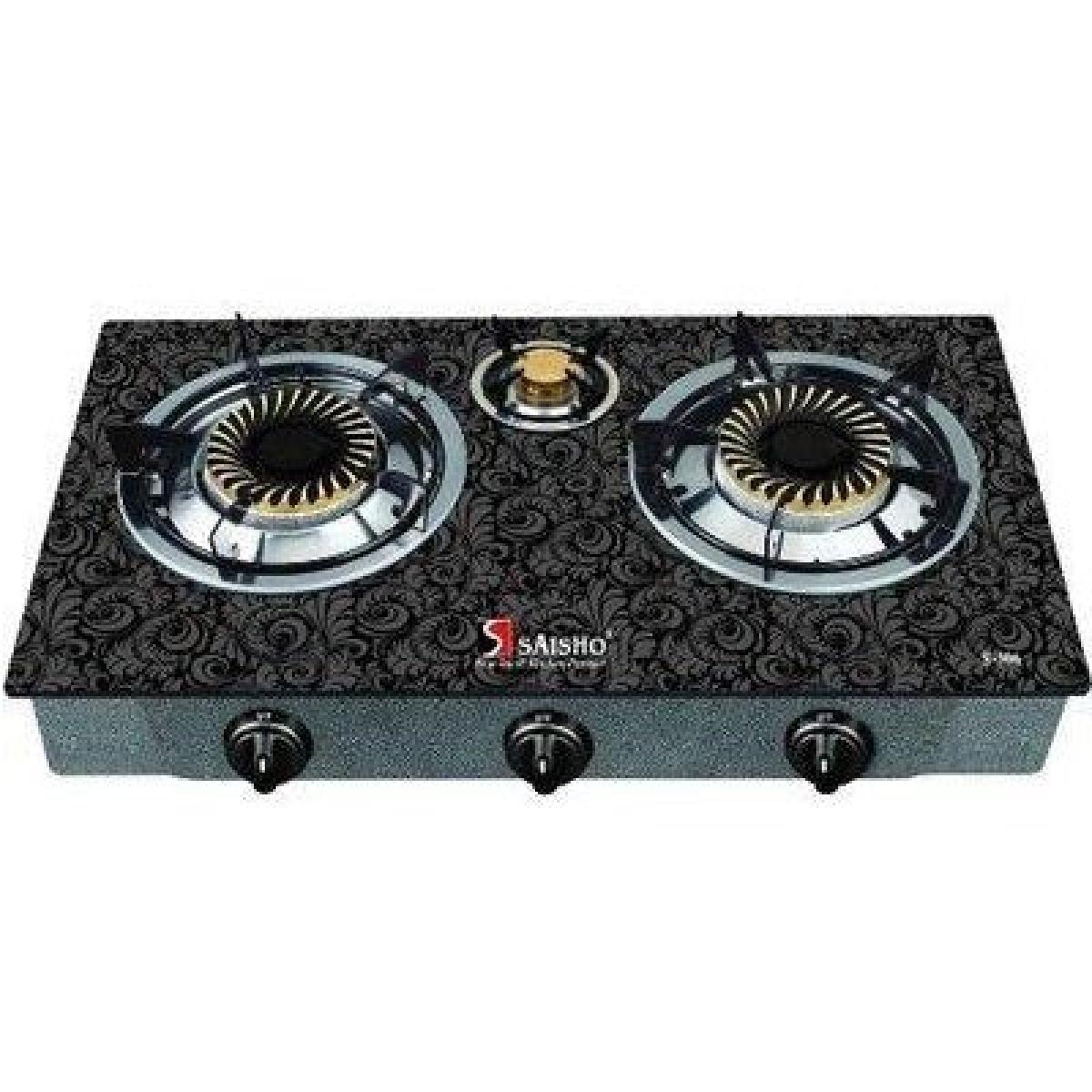 Table Top Glass Cooker 3 Burner S306