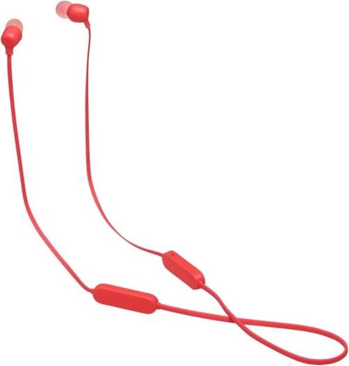 TWS Tune 125 BT Headphone 3 Button Mic Coral