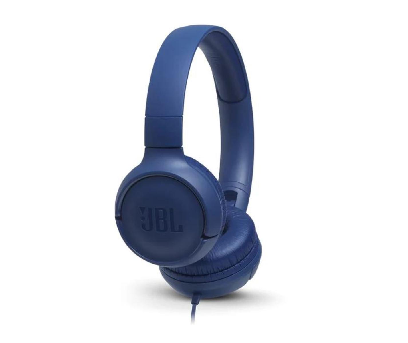 Tune 500 Wired Headphones Blue JBLT500Blu
