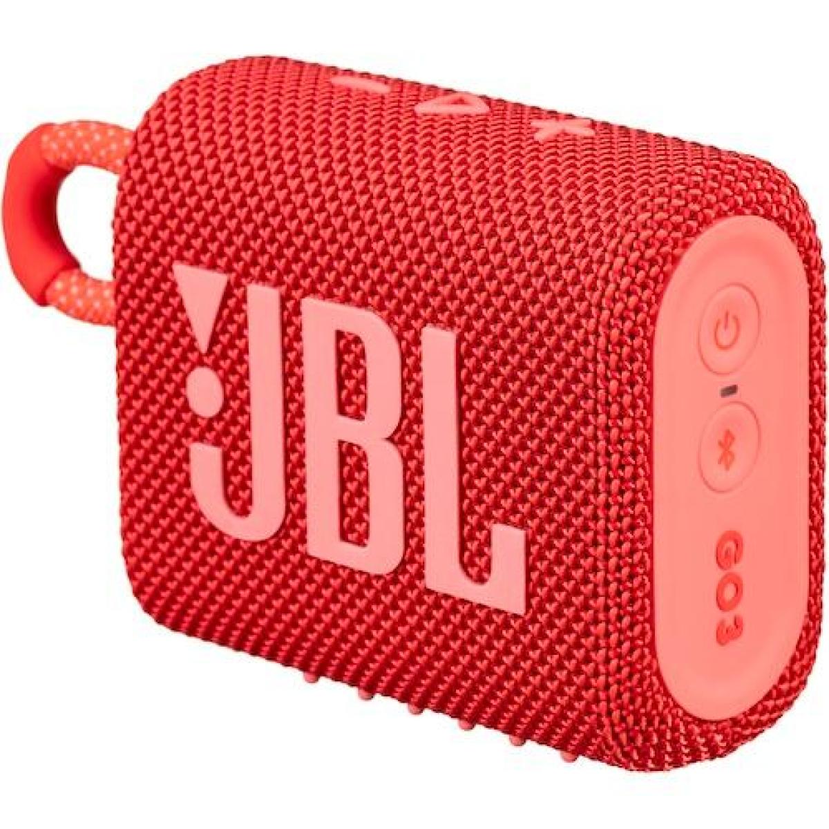 Go3 Portable Speaker IPX7 Red