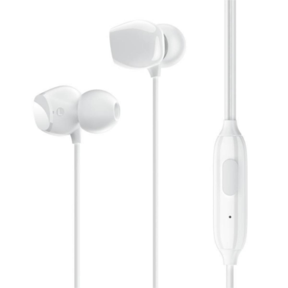 In-Ear Stereo Wired Earphone White EP28