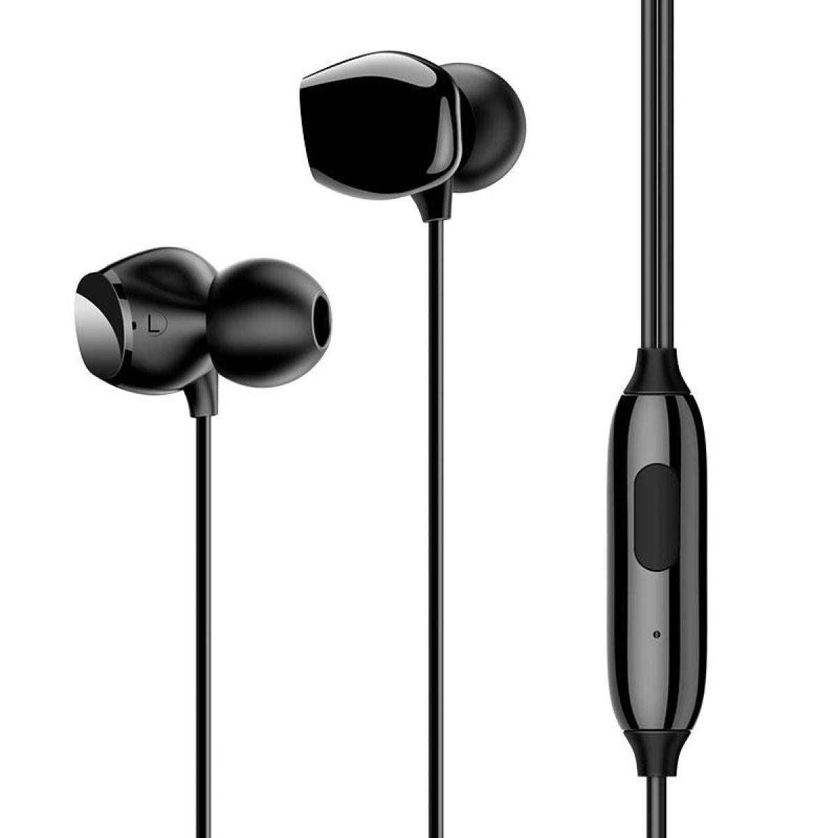 In-Ear Stereo Wired Earphone Black EP28