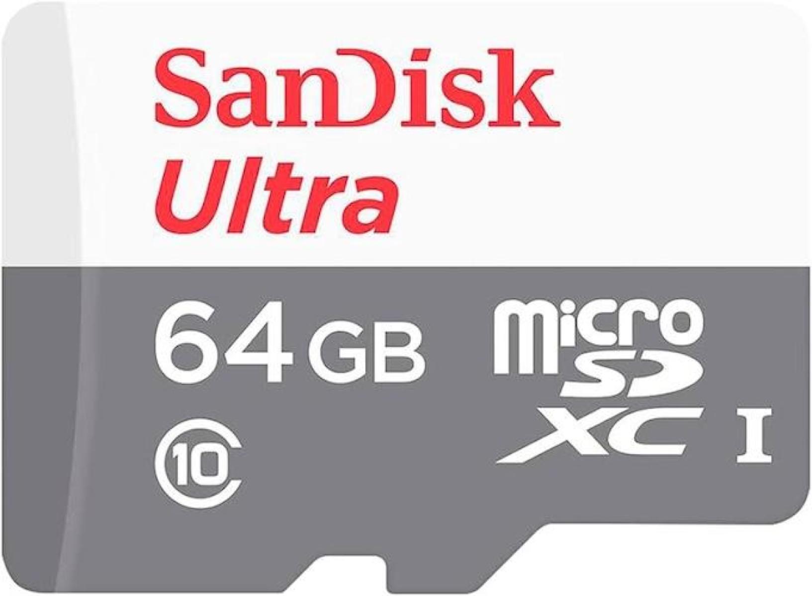 64 GB Ultra Micro SDHC Card/No Adapter 100 MB/s Sdsqunr-064G-GN3MN