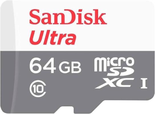 64 GB Ultra Micro SDHC Card/No Adapter 100 MB/s Sdsqunr-064G-GN3MN