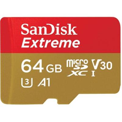 64 GB Extreme Micro SDHC No Adapter 160 MB/s Sdsqxa2-064G-GN6MN
