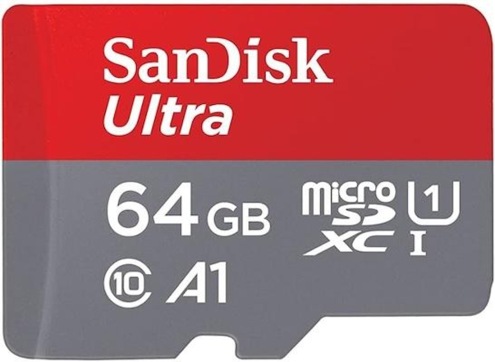 Ultra Micro SDHC 64 GB /No Adapter 120 MB/s SDSQUA4-064G-GN6MN