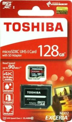 Micro SD Card Class 4 With Adaptor M203 THN-M203K1280E4 128 GB