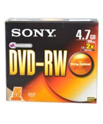 DVD-RW x5