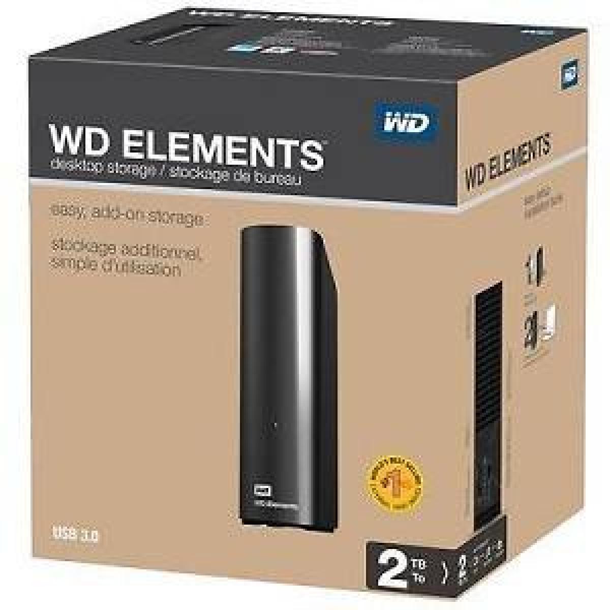 Element HDD 2 TB - Black