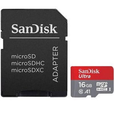 Ultra Micro SDHC 16 GB Plus Adapter