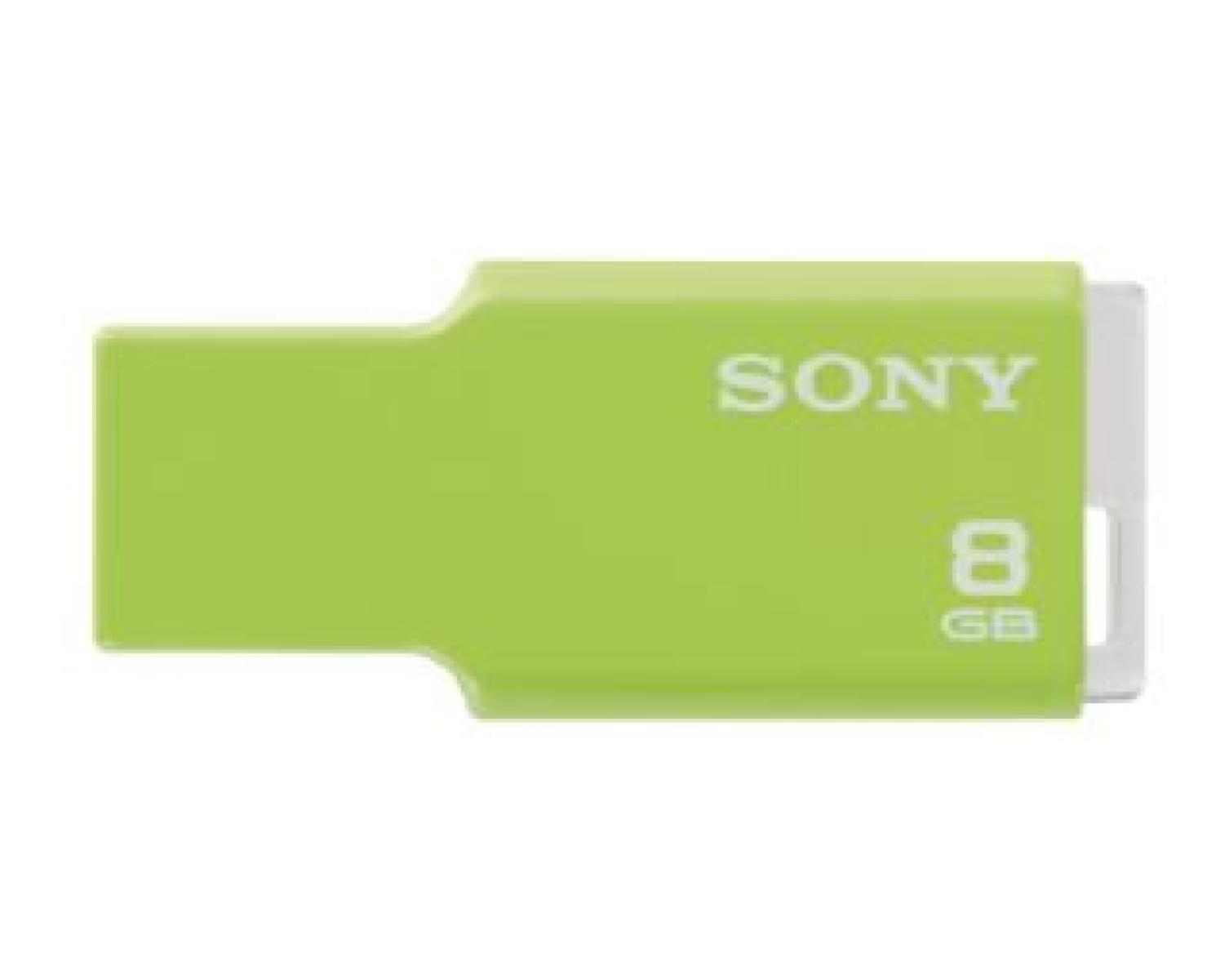 MicroVault Tiny Flash Drive 8 GB - Green