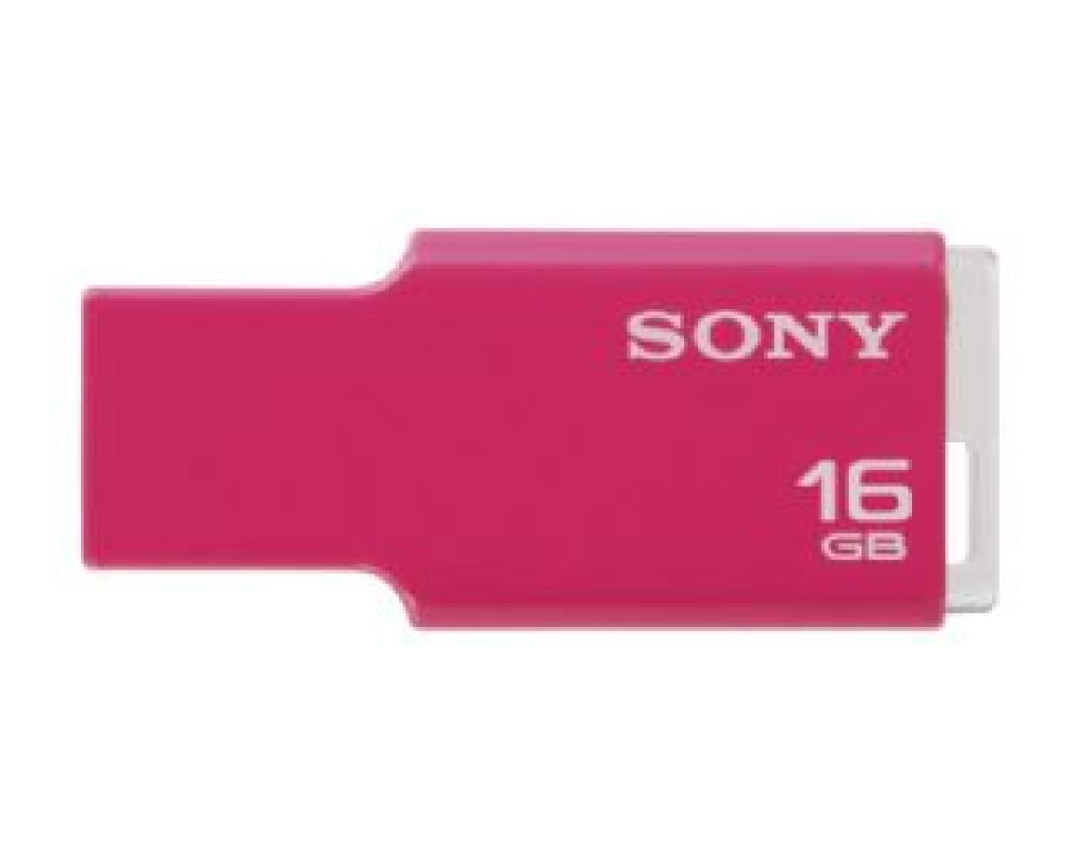 MicroVault Tiny Flash Drive 16 GB - Pink