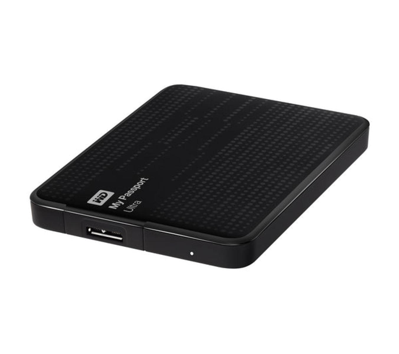 External HDD Ultra Slim Black 500 GB - Black
