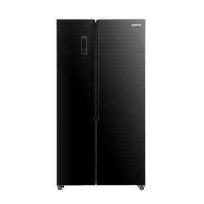 Refrigerator BFX-436ENG Side By Side Black Glass Door